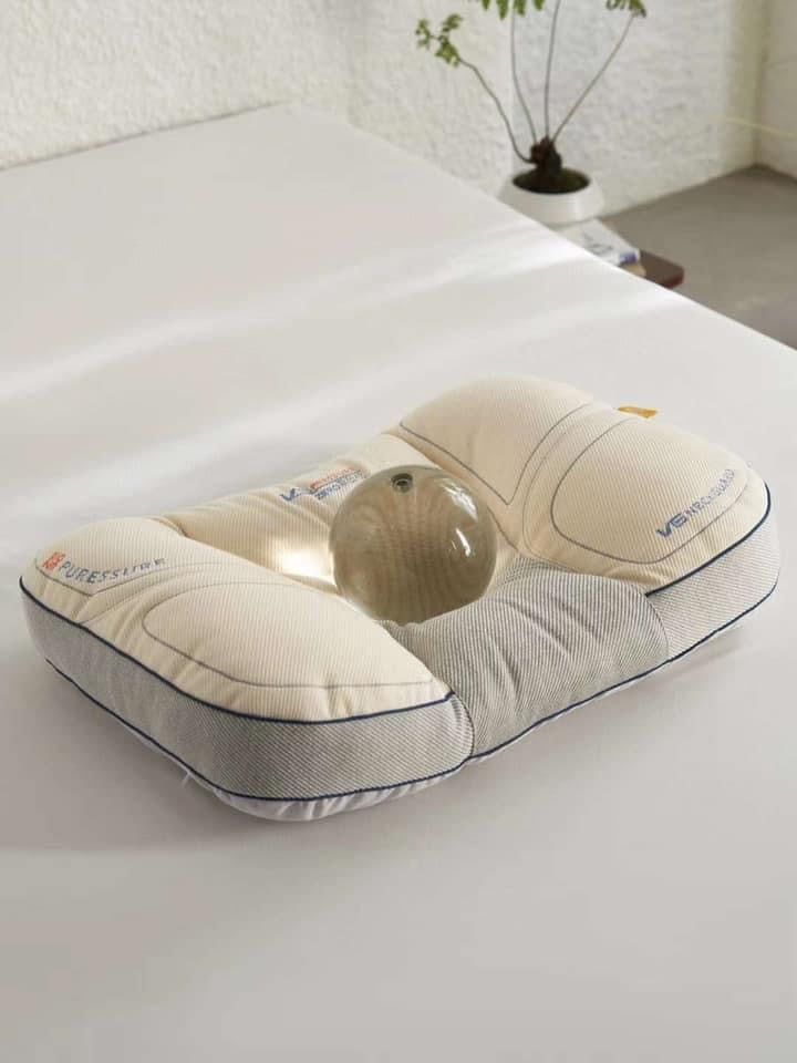 RUỘT GỐI CÔNG THÁI HỌC BẢO VỆ CỔ CHỐNG MỎI VAI GÁY V6 SIZE 48*74CM