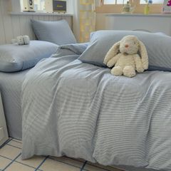 4Pcs Japan Linen |  Standard size duvet cover Bedding Set Drap Freesize | ID CL4P025COV016