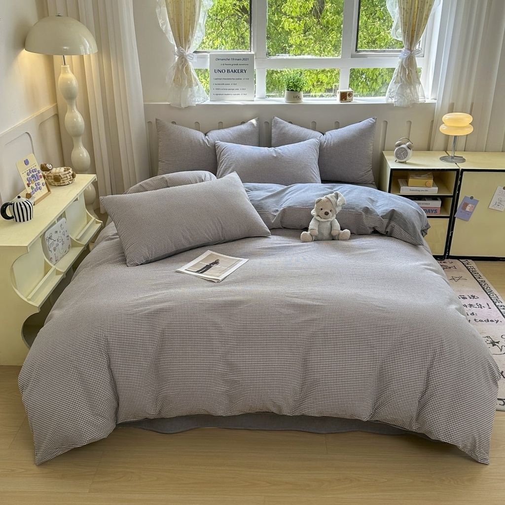 4Pcs Cotton Linen Japan | Set Cotton Đũi Nhật 4 Món Tiêu Chuẩn | ID 4PCSMUJPCLINENID26