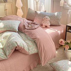 4Pcs Cotton Đũi Vintage Chần Phủ Freesize CodeSku84095