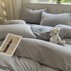 4Pcs Japan Linen |  Standard size duvet cover Bedding Set Drap Freesize | ID CL4P025COV017