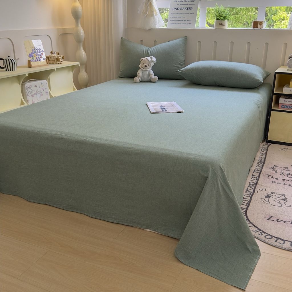 4Pcs Cotton Linen Japan | Set Cotton Đũi Nhật 4 Món Tiêu Chuẩn | ID 4PCSMUJPCLINENID27