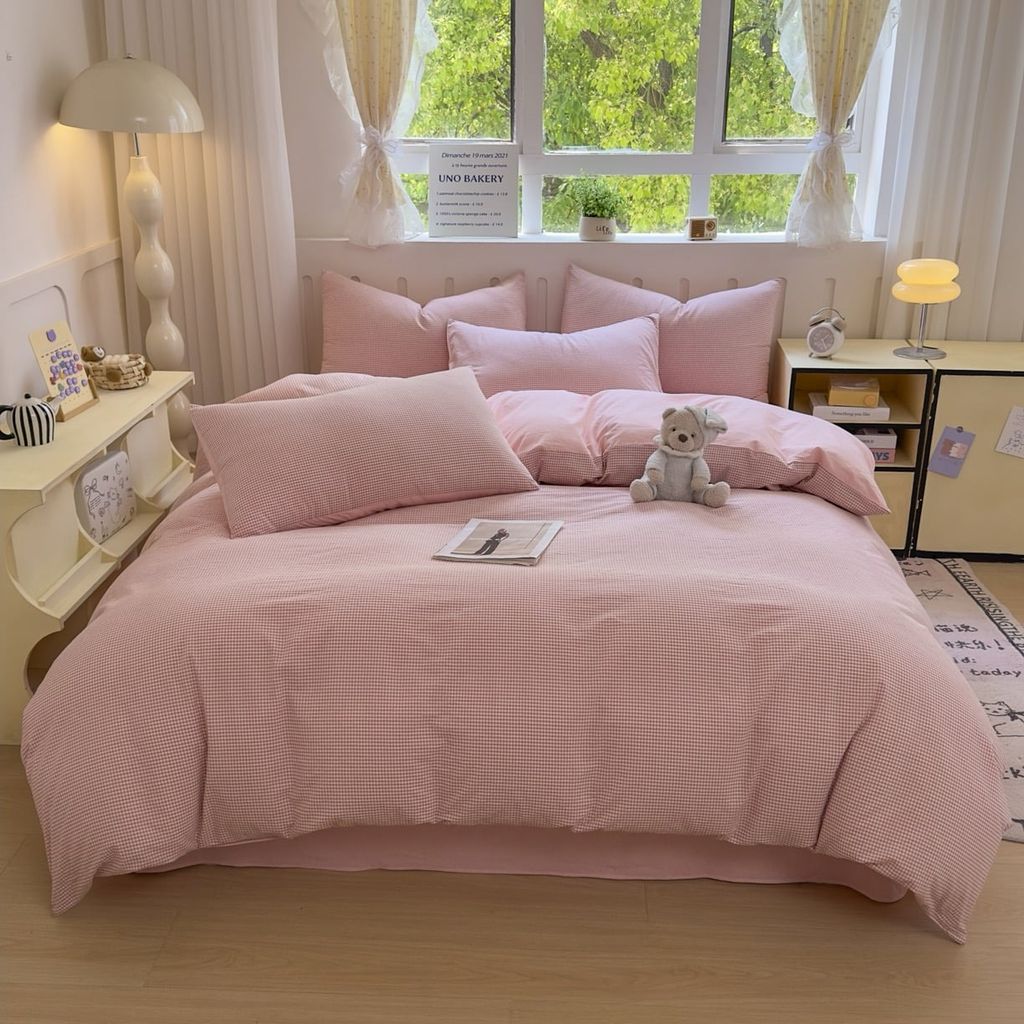 4Pcs Cotton Linen Japan | Set Cotton Đũi Nhật 4 Món Tiêu Chuẩn | ID 4PCSMUJPCLINENID21