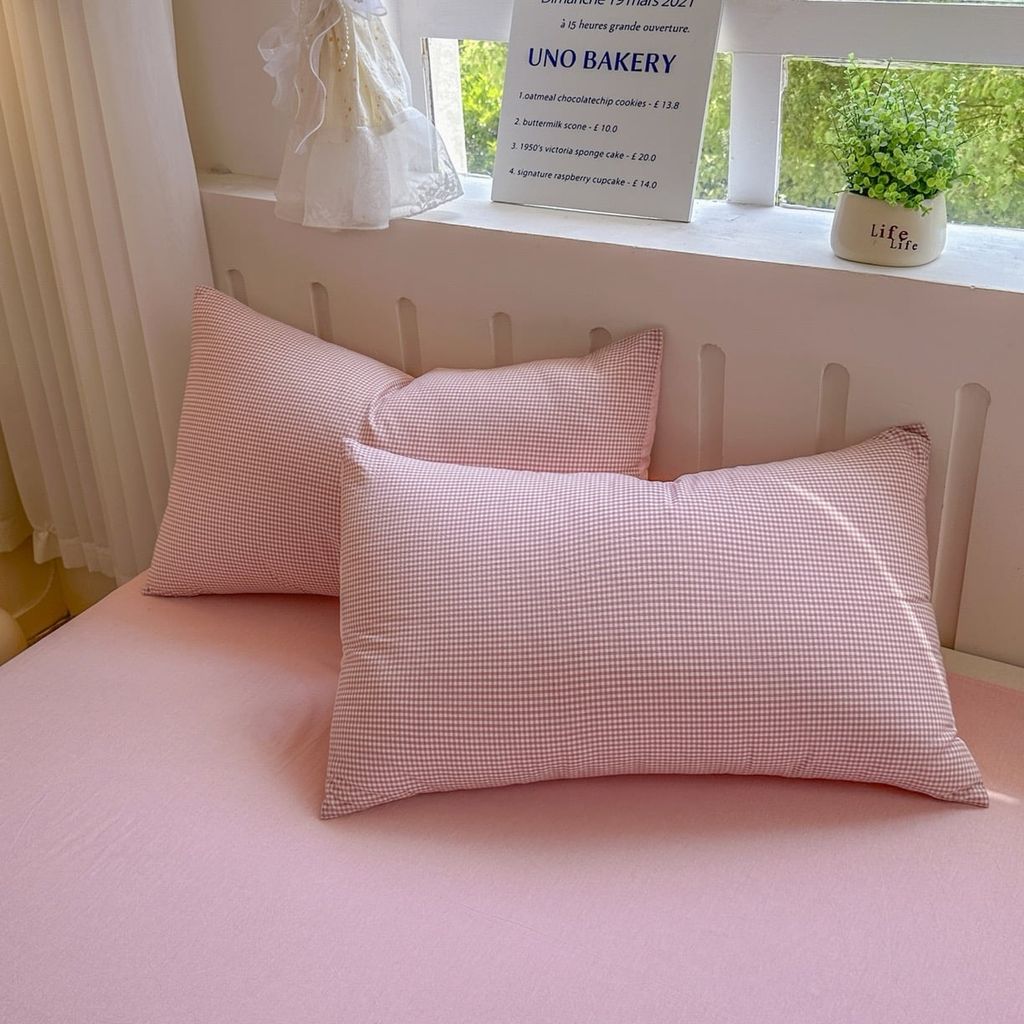 4Pcs Japan Linen |  Standard size duvet cover Bedding Set Drap Freesize | ID CL4P025COV019