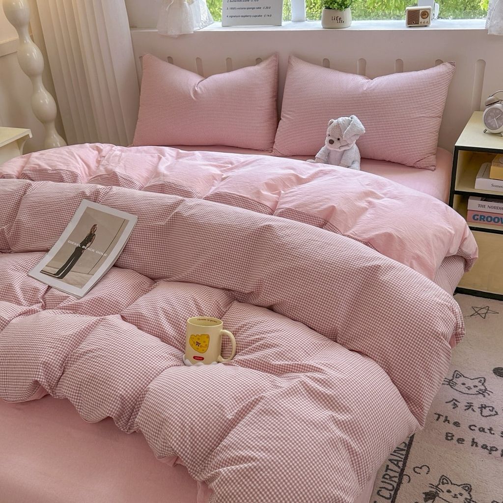 4Pcs Cotton Linen Japan | Set Cotton Đũi Nhật 4 Món Tiêu Chuẩn | ID 4PCSMUJPCLINENID21