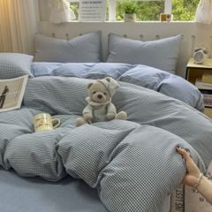 4Pcs Japan Linen |  Standard size duvet cover Bedding Set Drap Freesize | ID CL4P025COV014