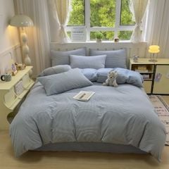 4Pcs Japan Linen |  Standard size duvet cover Bedding Set Drap Freesize | ID CL4P025COV014