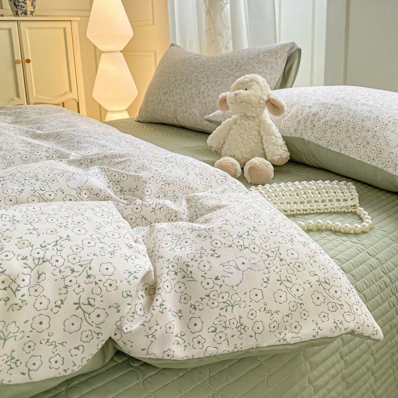 4Pcs Cotton Đũi Vintage Chần Phủ Freesize CodeSkuAll