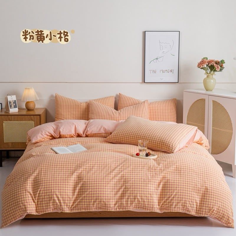 4Pcs Cotton Linen Japan | Set Cotton Đũi Nhật 4 Món Tiêu Chuẩn | ID 4PCSMUJPCLINENID19