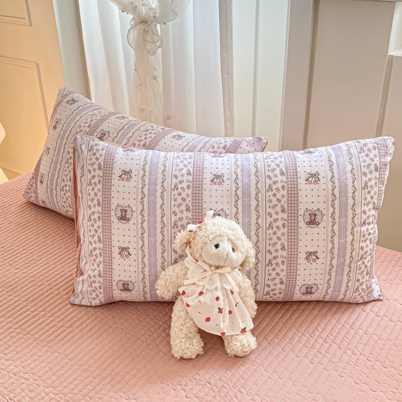 4Pcs Cotton Đũi Vintage Chần Phủ Freesize CodeSku84094