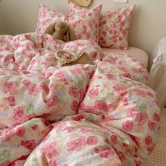 4Pcs Cloud Linen | Set Đũi Mây Phong cách trẻ trung hiện đại | ID 4PCSCLOUDLINE18