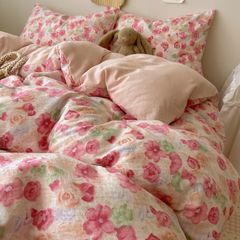 4Pcs Cloud Linen | Set Đũi Mây Phong cách trẻ trung hiện đại | ID 4PCSCLOUDLINE18