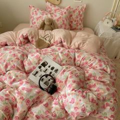 4Pcs Cloud Linen | Set Đũi Mây Phong cách trẻ trung hiện đại | ID 4PCSCLOUDLINE18