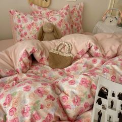 4Pcs Cloud Linen | Set Đũi Mây Phong cách trẻ trung hiện đại | ID 4PCSCLOUDLINE18