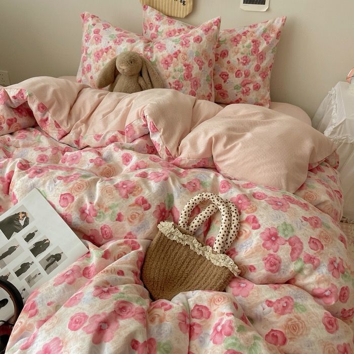 4Pcs Cloud Linen | Set Đũi Mây Phong cách trẻ trung hiện đại | ID 4PCSCLOUDLINE18