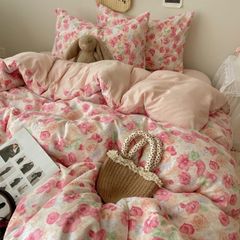 4Pcs Cloud Linen | Set Đũi Mây Phong cách trẻ trung hiện đại | ID 4PCSCLOUDLINE18
