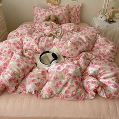 4Pcs Cloud Linen | Set Đũi Mây Phong cách trẻ trung hiện đại | ID 4PCSCLOUDLINE18