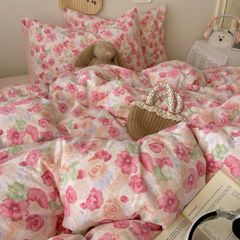 4Pcs Cloud Linen | Set Đũi Mây Phong cách trẻ trung hiện đại | ID 4PCSCLOUDLINE18