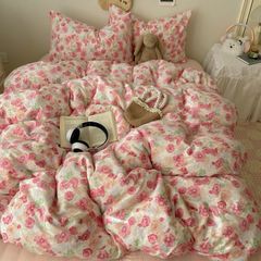 4Pcs Cloud Linen | Set Đũi Mây Phong cách trẻ trung hiện đại | ID 4PCSCLOUDLINE18