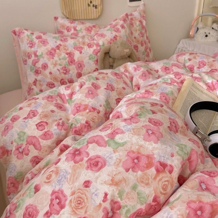 4Pcs Cloud Linen | Set Đũi Mây Phong cách trẻ trung hiện đại | ID 4PCSCLOUDLINE18