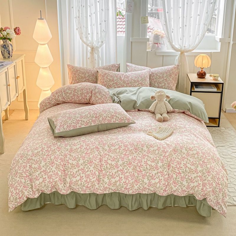 4Pcs Cotton Đũi Vintage Chần Phủ Freesize CodeSku84096