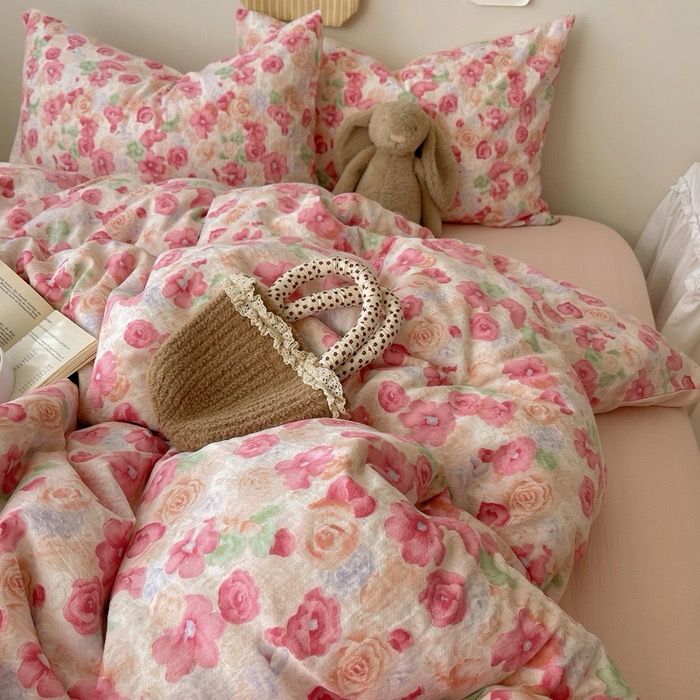 4Pcs Cloud Linen | Set Đũi Mây Phong cách trẻ trung hiện đại | ID 4PCSCLOUDLINE18