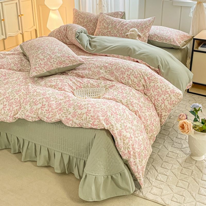 4Pcs Cotton Đũi Vintage Chần Phủ Freesize CodeSku84096