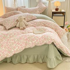 4Pcs Cotton Đũi Vintage Chần Phủ Freesize CodeSku84096