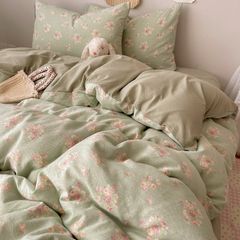 4Pcs Cloud Linen | Set Đũi Mây Phong cách trẻ trung hiện đại | ID 4PCSCLOUDLINE19