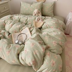 4Pcs Cloud Linen | Set Đũi Mây Phong cách trẻ trung hiện đại | ID 4PCSCLOUDLINE19