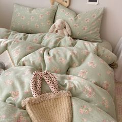 4Pcs Cloud Linen | Set Đũi Mây Phong cách trẻ trung hiện đại | ID 4PCSCLOUDLINE19