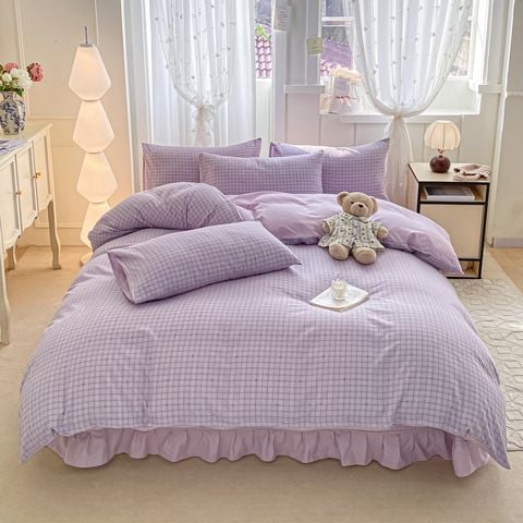 4Pcs Cotton Đũi Vintage Chần Phủ Freesize CodeSku84093