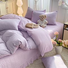 4Pcs Cotton Đũi Vintage Chần Phủ Freesize CodeSku84093