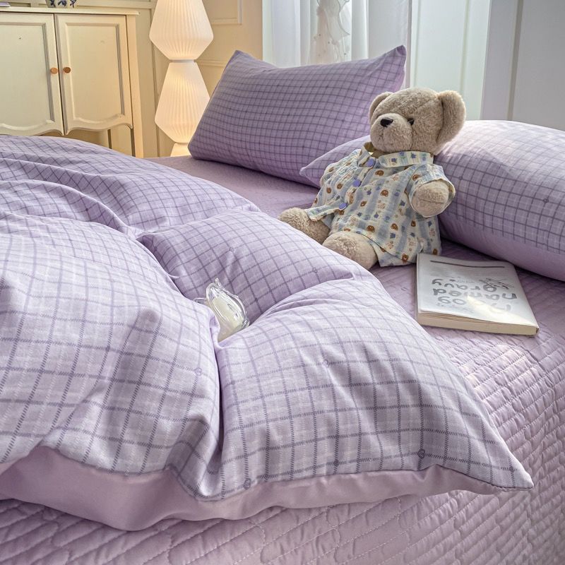 4Pcs Cotton Đũi Vintage Chần Phủ Freesize CodeSku84093