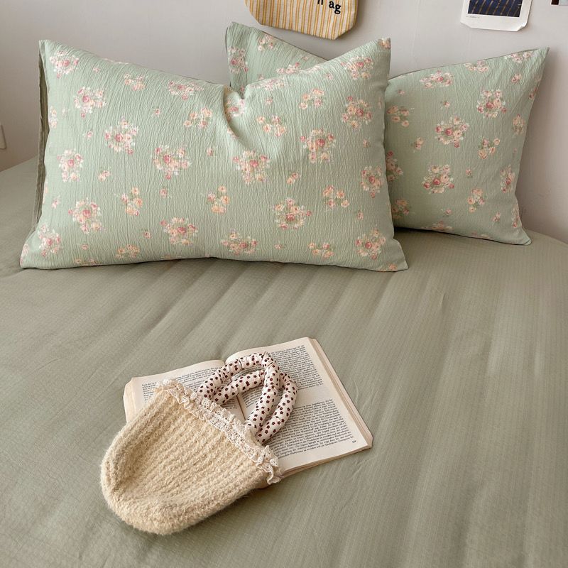 4Pcs Cloud Linen | Set Đũi Mây Phong cách trẻ trung hiện đại | ID 4PCSCLOUDLINE19