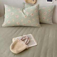 4Pcs Cloud Linen | Set Đũi Mây Phong cách trẻ trung hiện đại | ID 4PCSCLOUDLINE19