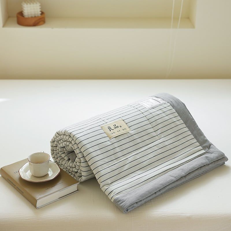 4Pcs Japan Linen |  New Colection  Bedsets Summer Blanket 230*200 Drap Freesize | ID jp025015