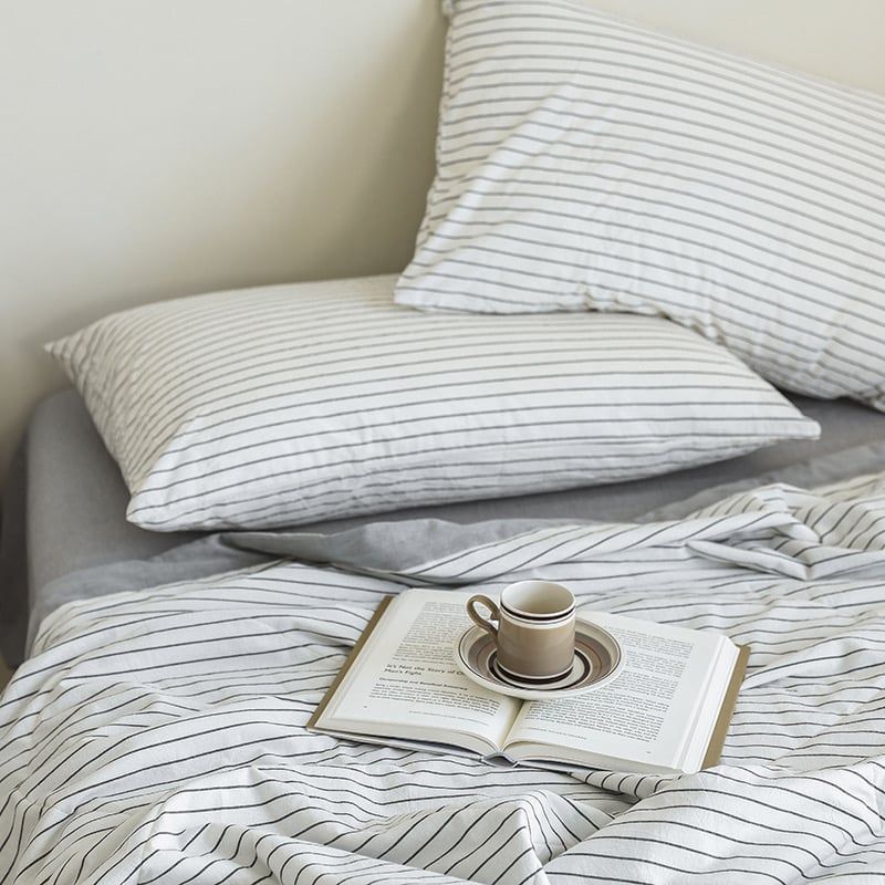 4Pcs Japan Linen |  New Colection  Bedsets Summer Blanket 230*200 Drap Freesize | ID jp025015