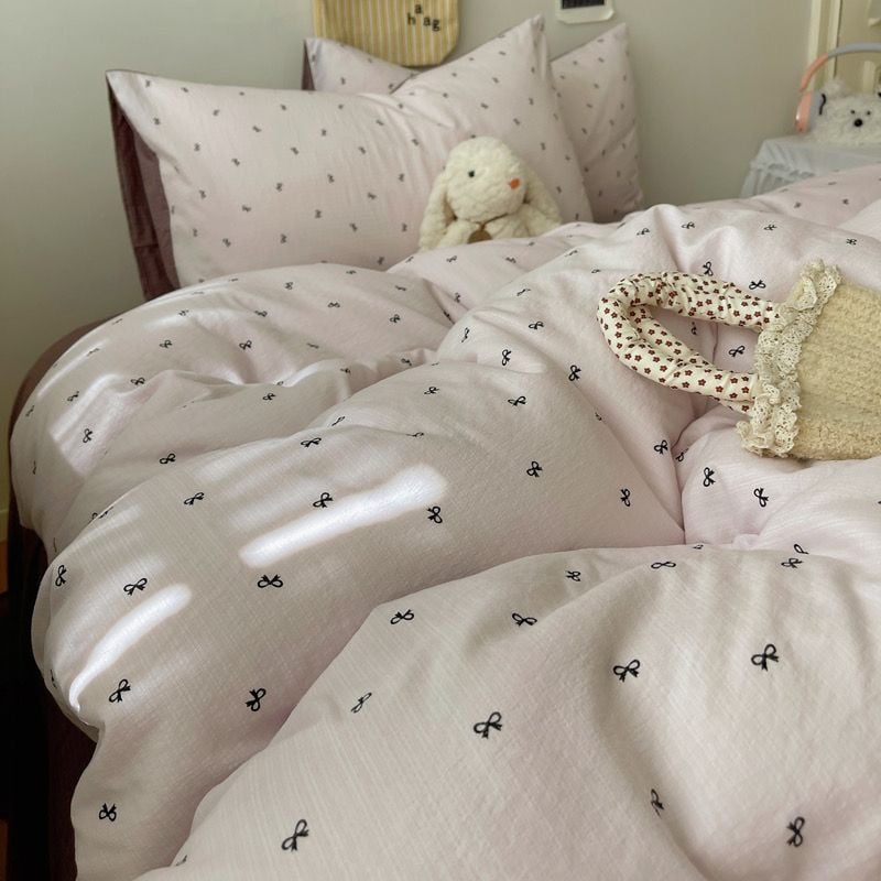 4Pcs Cloud Linen | Set Đũi Mây Phong cách trẻ trung hiện đại | ID 4PCSCLOUDLINE20