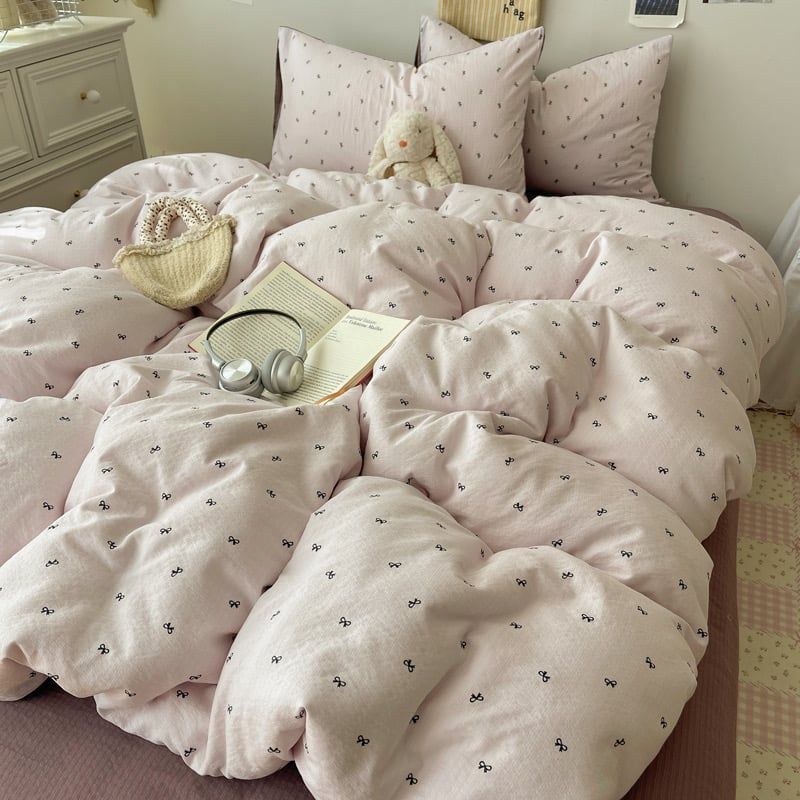 4Pcs Cloud Linen | Set Đũi Mây Phong cách trẻ trung hiện đại | ID 4PCSCLOUDLINE20