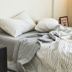 4Pcs Japan Linen |  New Colection  Bedsets Summer Blanket 230*200 Drap Freesize | ID jp025015