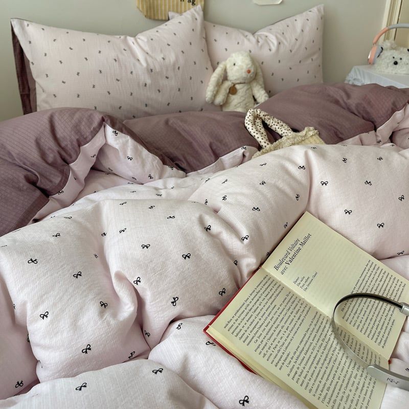 4Pcs Cloud Linen | Set Đũi Mây Phong cách trẻ trung hiện đại | ID 4PCSCLOUDLINE20