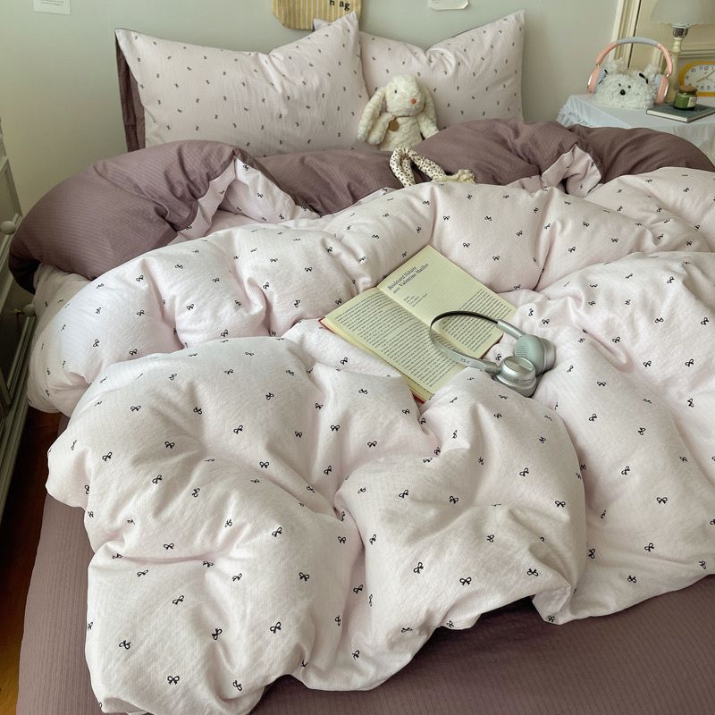 4Pcs Cloud Linen | Set Đũi Mây Phong cách trẻ trung hiện đại | ID 4PCSCLOUDLINE20