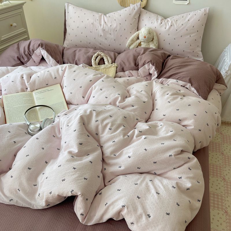 4Pcs Cloud Linen | Set Đũi Mây Phong cách trẻ trung hiện đại | ID 4PCSCLOUDLINE20