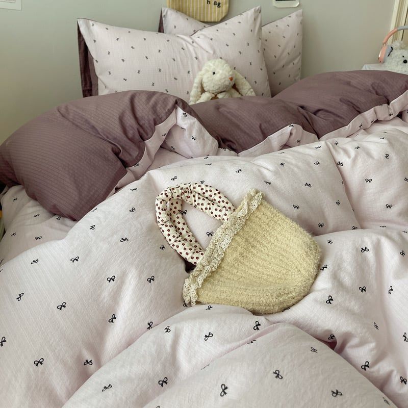 4Pcs Cloud Linen | Set Đũi Mây Phong cách trẻ trung hiện đại | ID 4PCSCLOUDLINE20