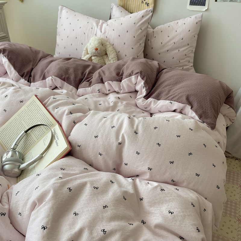 4Pcs Cloud Linen | Set Đũi Mây Phong cách trẻ trung hiện đại | ID 4PCSCLOUDLINE20