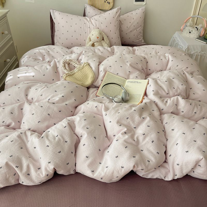 4Pcs Cloud Linen | Set Đũi Mây Phong cách trẻ trung hiện đại | ID 4PCSCLOUDLINE20