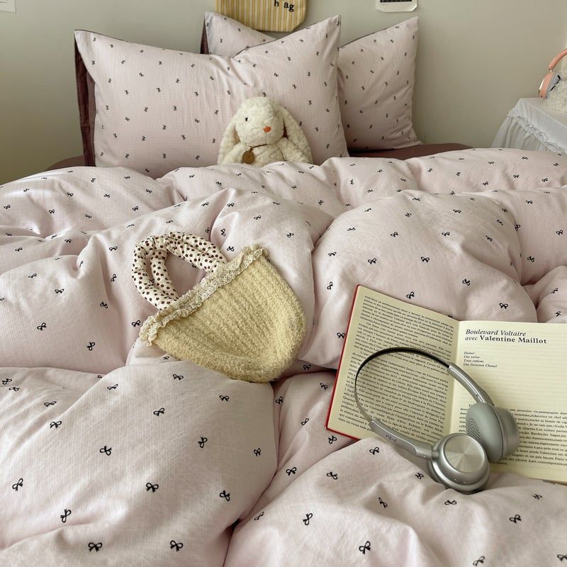 4Pcs Cloud Linen | Set Đũi Mây Phong cách trẻ trung hiện đại | ID 4PCSCLOUDLINE20