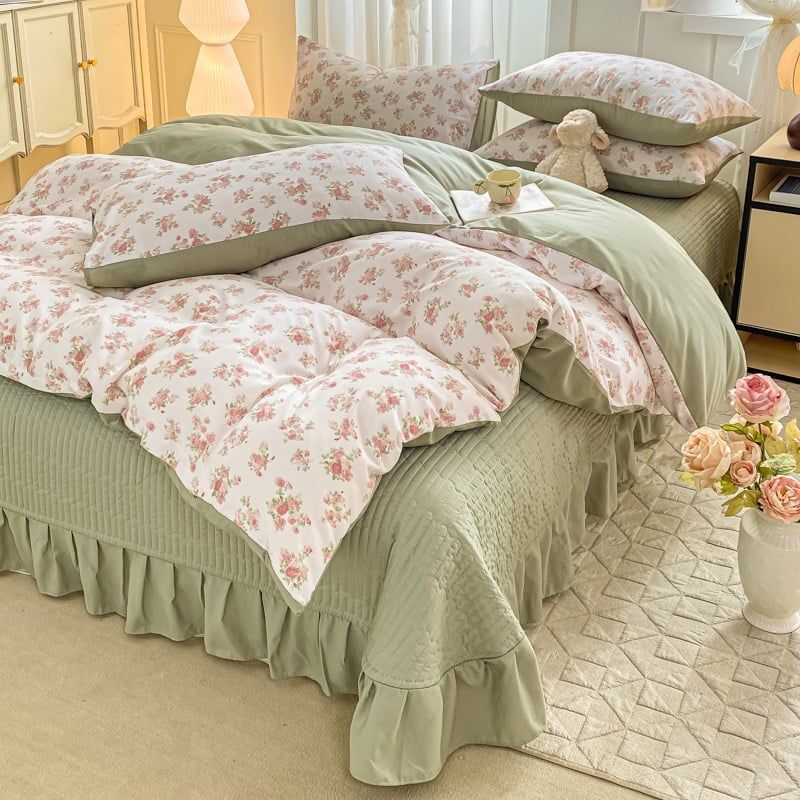 4Pcs Cotton Đũi Vintage Chần Phủ Freesize CodeSku84097