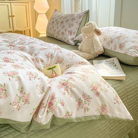 4Pcs Cotton Đũi Vintage Chần Phủ Freesize CodeSku84097